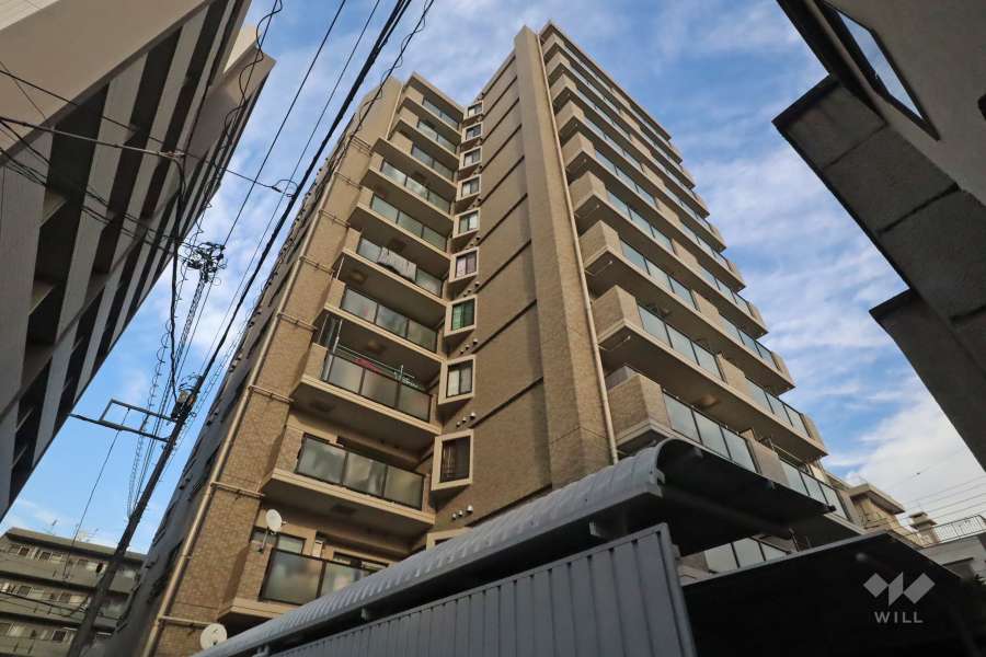 エンゼルピュア大森の外観(南西側から)