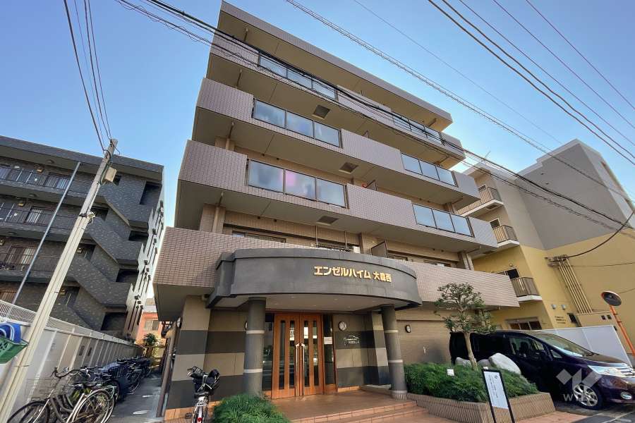 エンゼルハイム大森西の外観（北東側から）