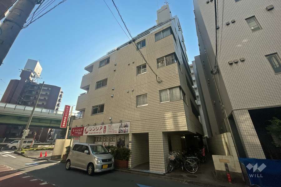 ベルハイム大森の外観（北側から）