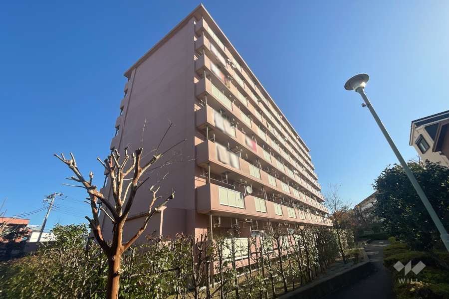 サンコート大森の外観（南西側から）