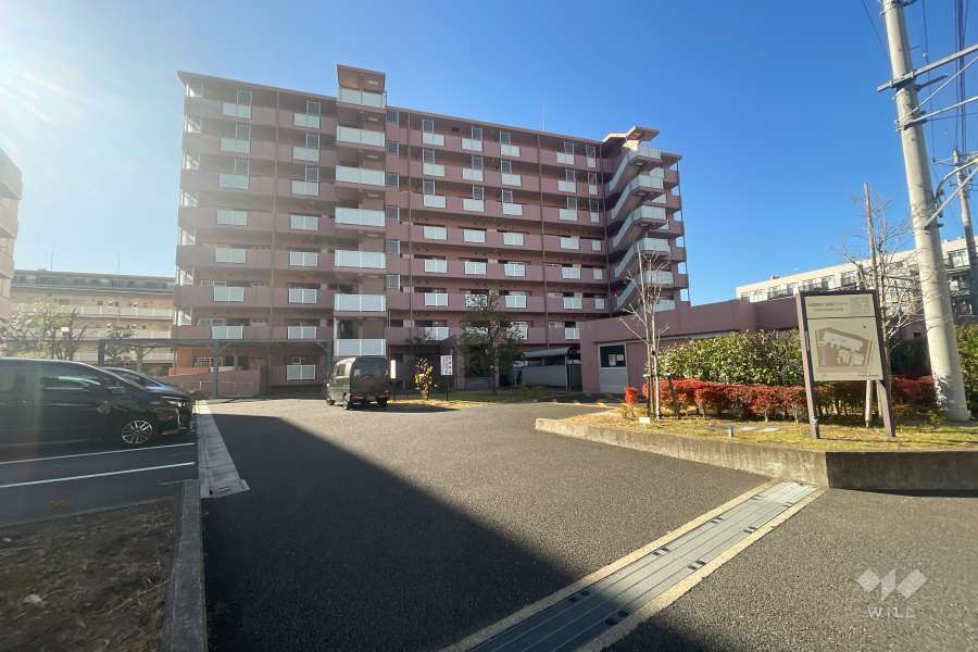 サンコート大森の外観（北東側から）