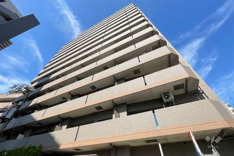 マイキャッスル大森町エクセレントステージの外観（南東側から）