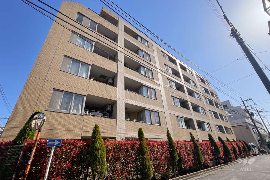 Ｄ’クラディア蒲田イーストの外観（南西側から）