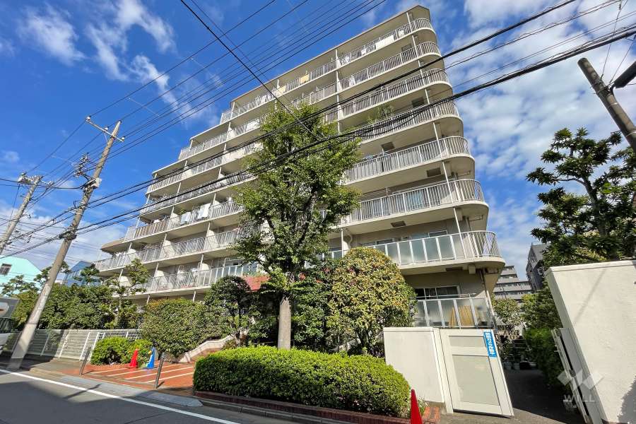 コトー大森の外観（南東側から）