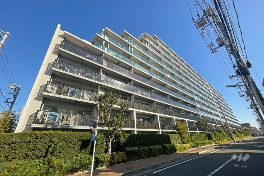 シティテラス大森西の外観（南西側から）