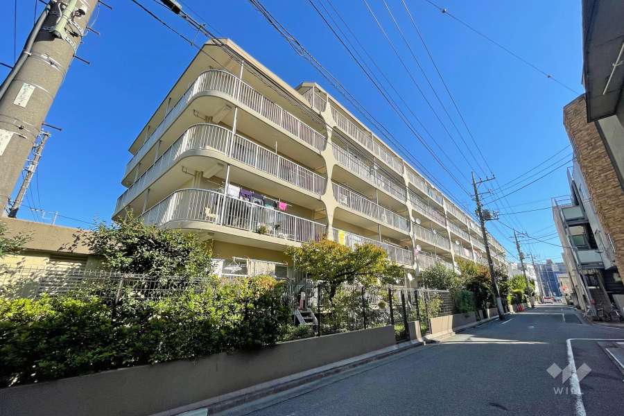 大森第3スカイハイツの外観（南西側から）