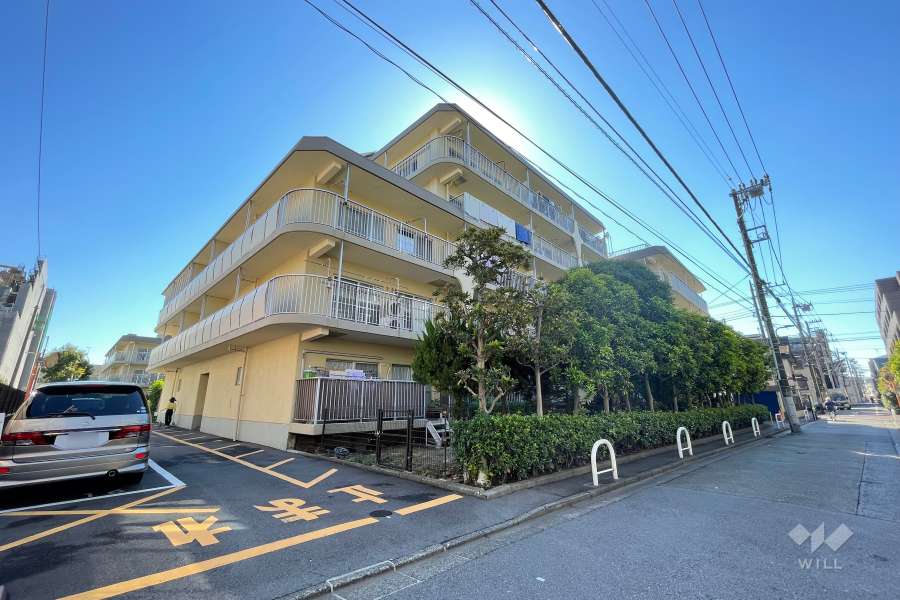 大森第3スカイハイツの外観（北西側から）