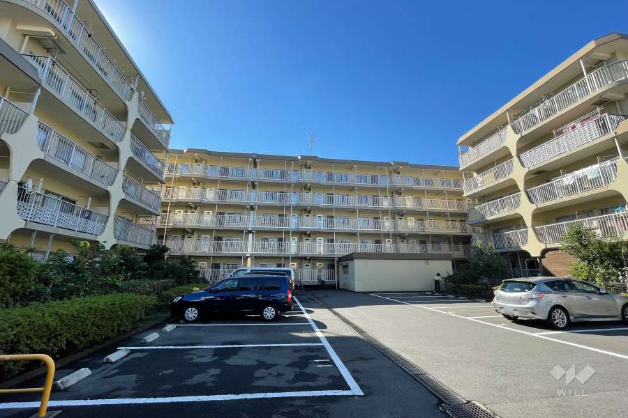 大森第3スカイハイツの外観（北側から）