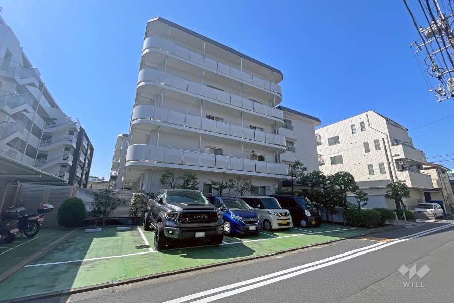 大森西サンハイツの外観（北東側から）