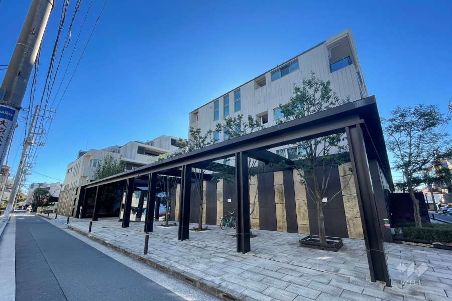 ライオンズ大森西グランフォートの外観（北側から）