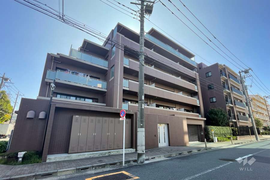 リージェントハウス大森西の外観（北西側から）