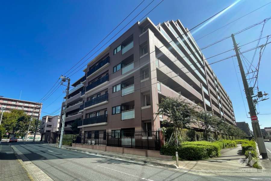 リージェントハウス大森西の外観（南西側から）