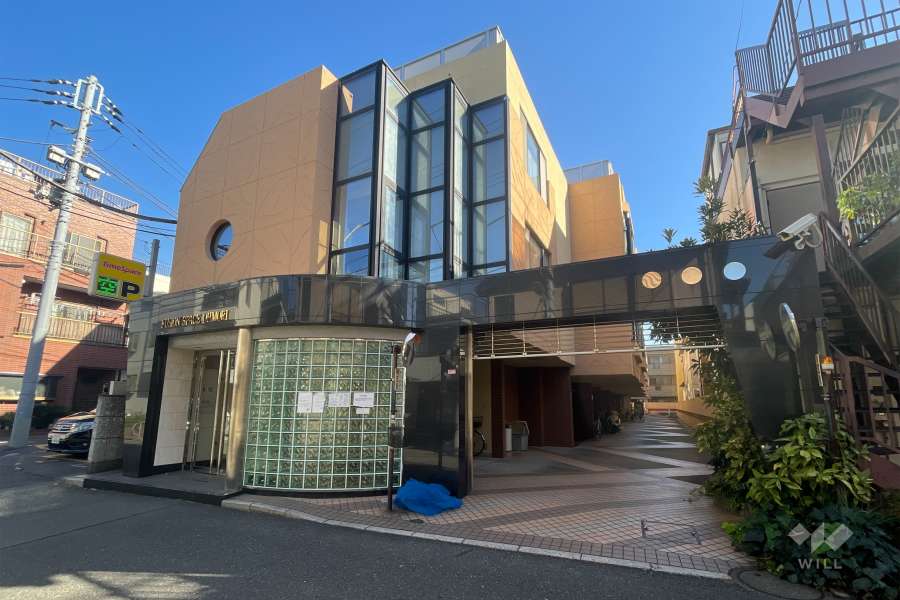 フュージョンスペース大森の外観（南東側から）