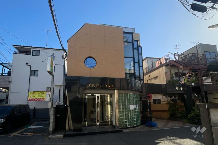 フュージョンスペース大森の外観（南西側から）