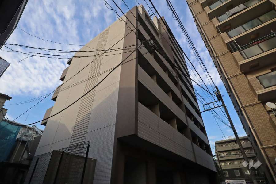 ディアレイシャス大森ウエストの外観（南東側から）