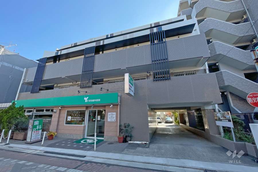 ルジェンテリベル大森西の外観（北西側から）