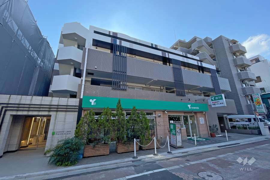 ルジェンテリベル大森西の外観（北東側から）