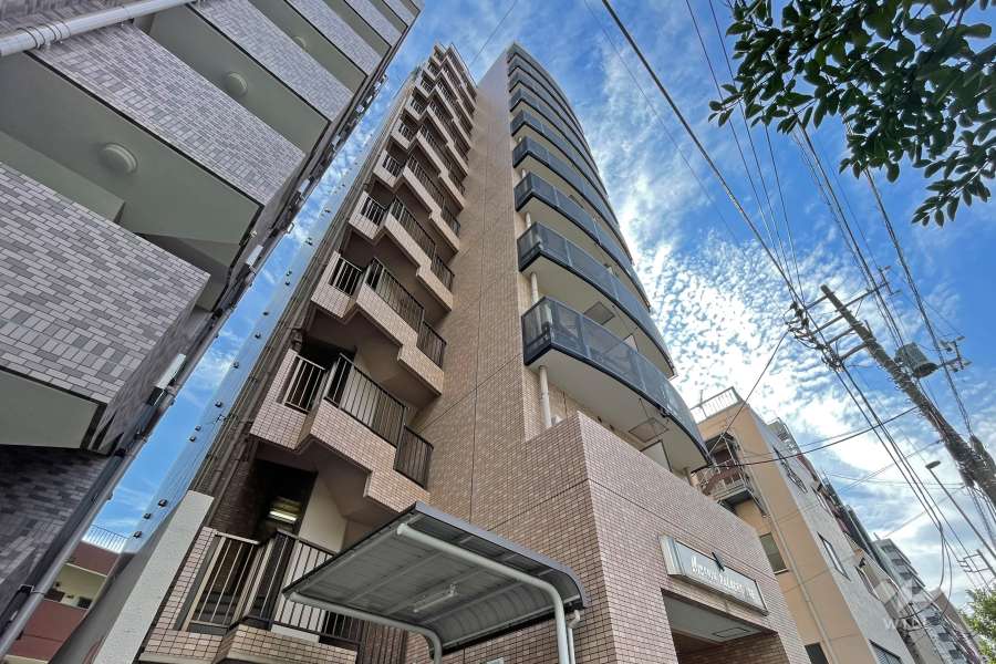 日神パレステージ大森の外観（北側から）