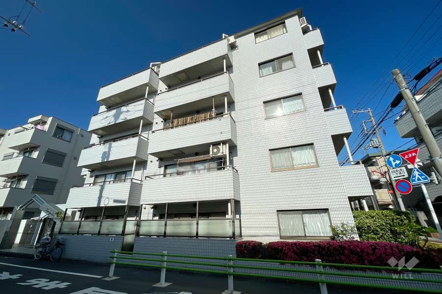 日神パレス梅屋敷の外観（南西側から）