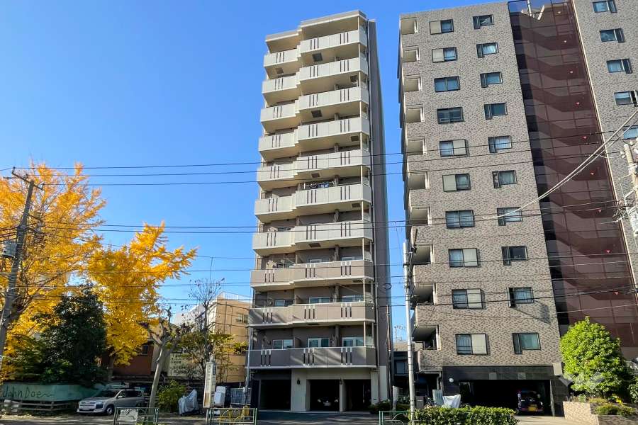 デュオシティ大森町の外観（東側から）