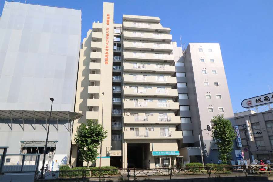 エンゼルハイム大森町第５の外観(北西側から)