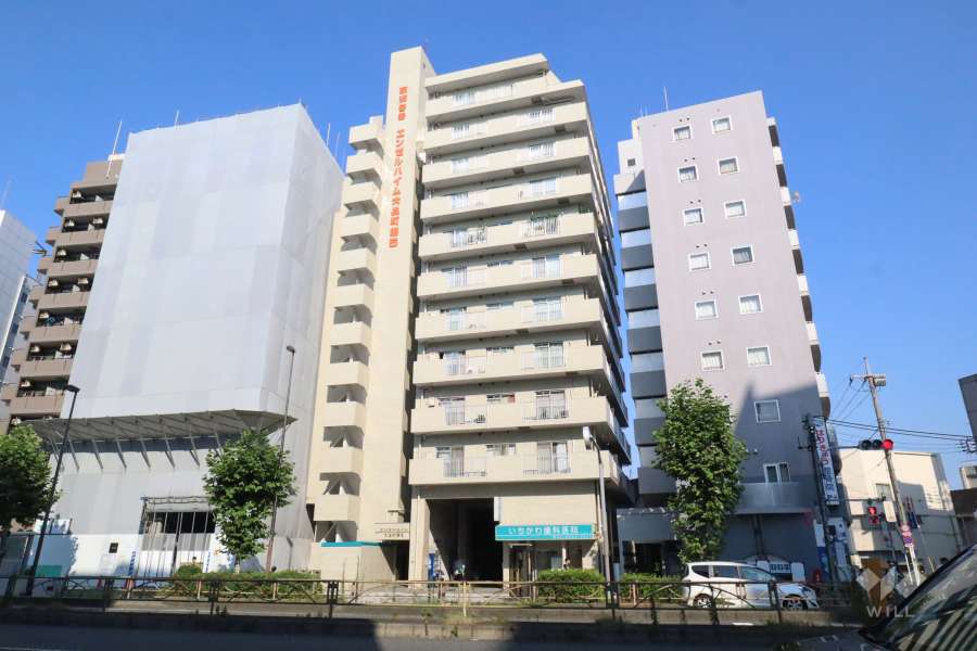 エンゼルハイム大森町第５の外観(西側から)