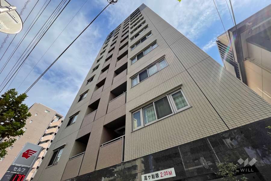 日神パレステージ大森町の外観（西側から）