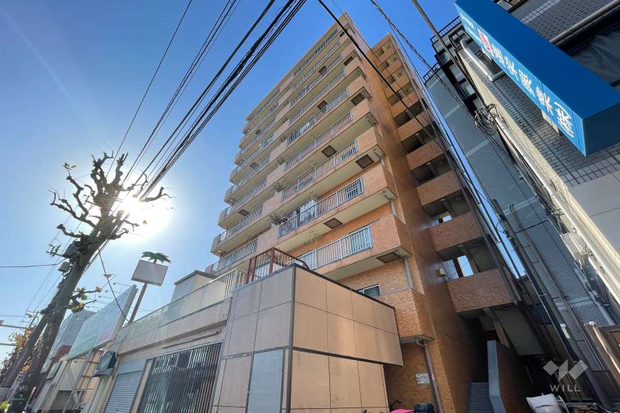 レインボーＢ大森の外観（北東側から）