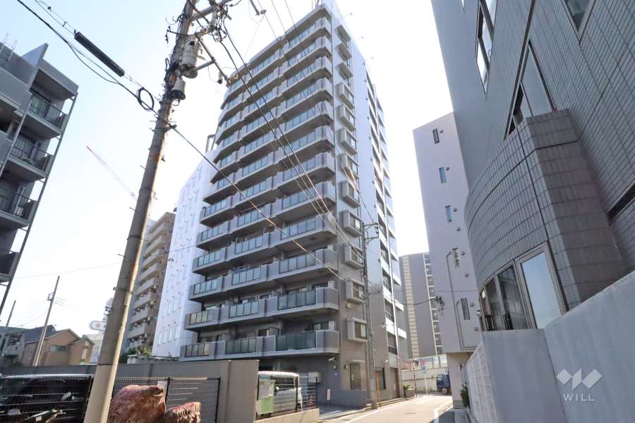 エンゼルハイム大森町参番館の外観(北東側から)