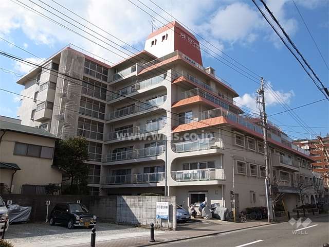 ルネ甲子園の外観（北東側から）