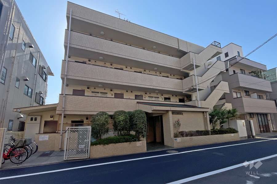 ハイタウン大森公園の外観（北東側から）
