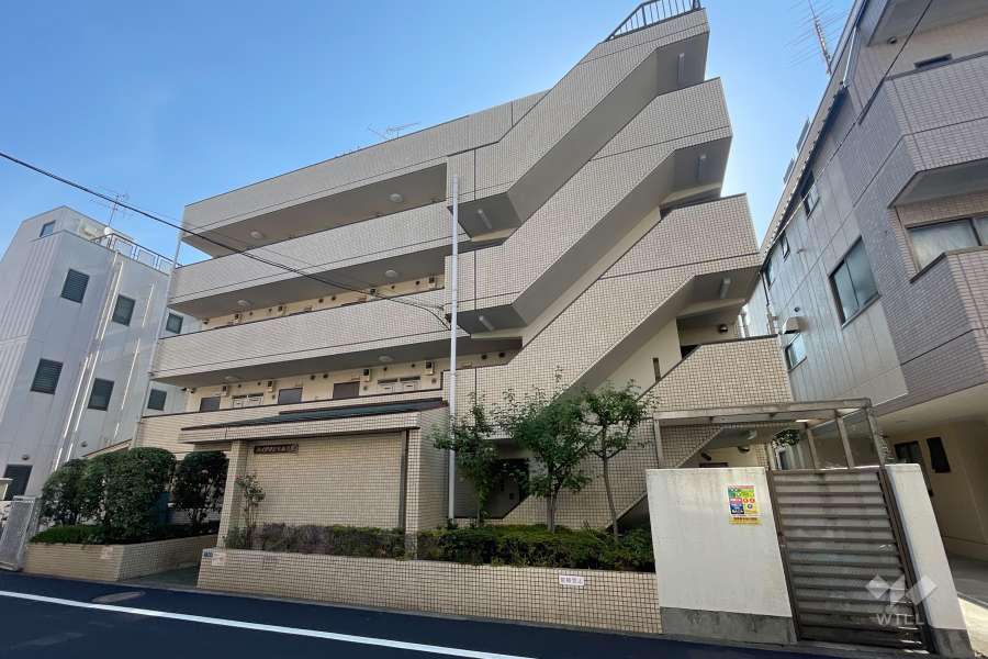 ハイタウン大森公園の外観（西側から）