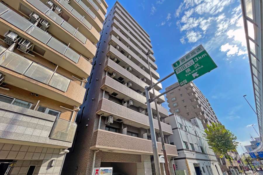 メインステージ大森東の外観（北西側から）