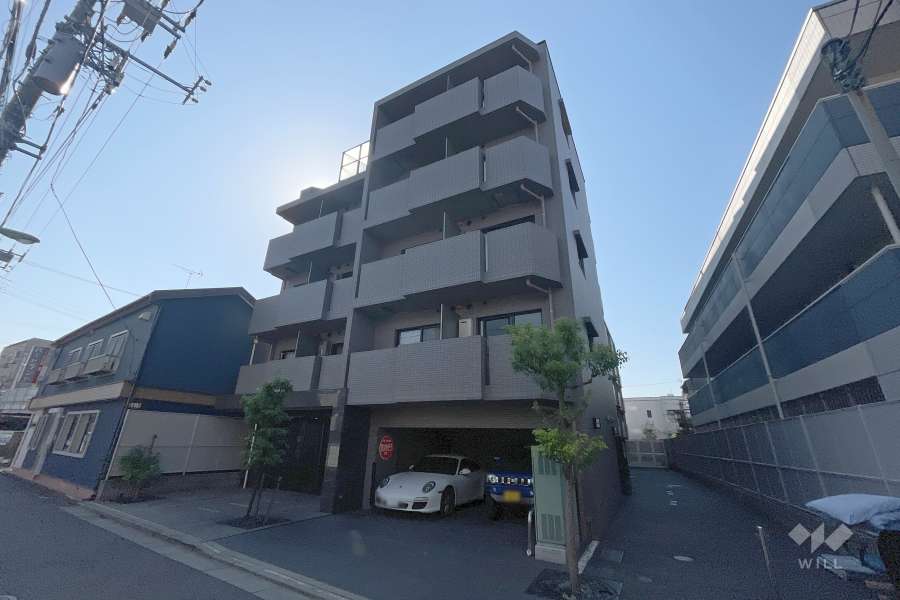 ルーブル東蒲田伍番館の外観（北西側から）