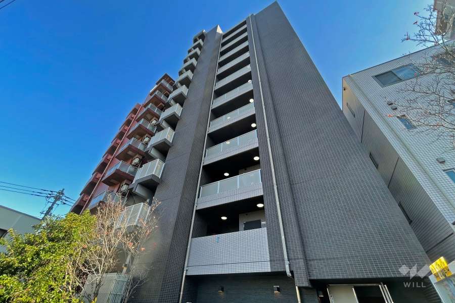 ブライズ大森東デュエの外観（南西側から）