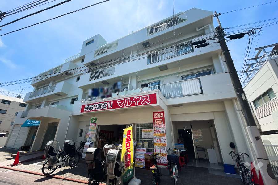 世紀コーポ大森東の外観（北東側から）