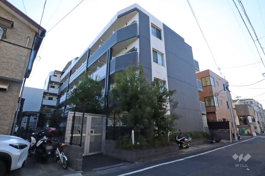 Bシティアパートメント東京サウスの外観（北東側から）