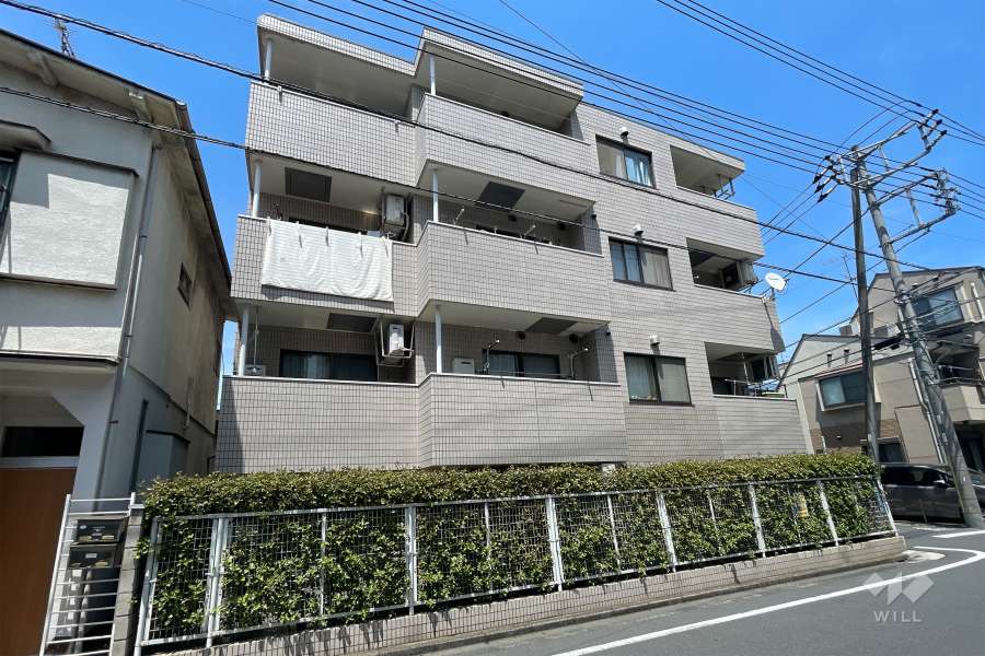 セントヒルズ大森南の外観（南西側から）