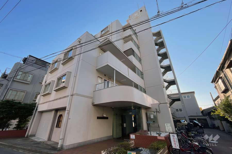 大森南ダイヤモンドマンションの外観（北東側から）