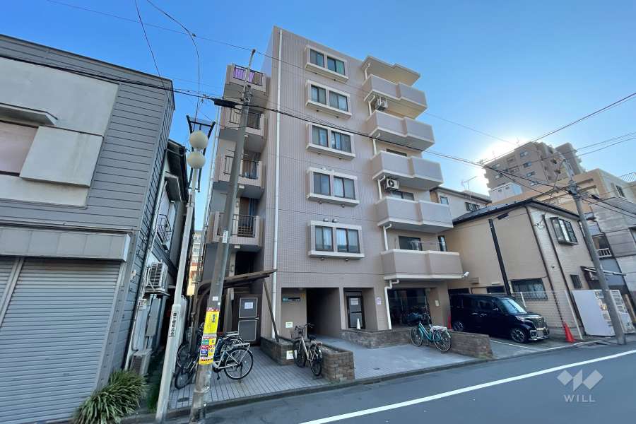 メルシー大森南の外観（北東側から）