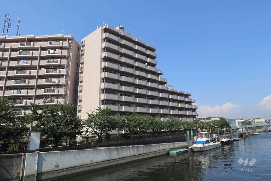 ウイング大森南の外観（南西側から）
