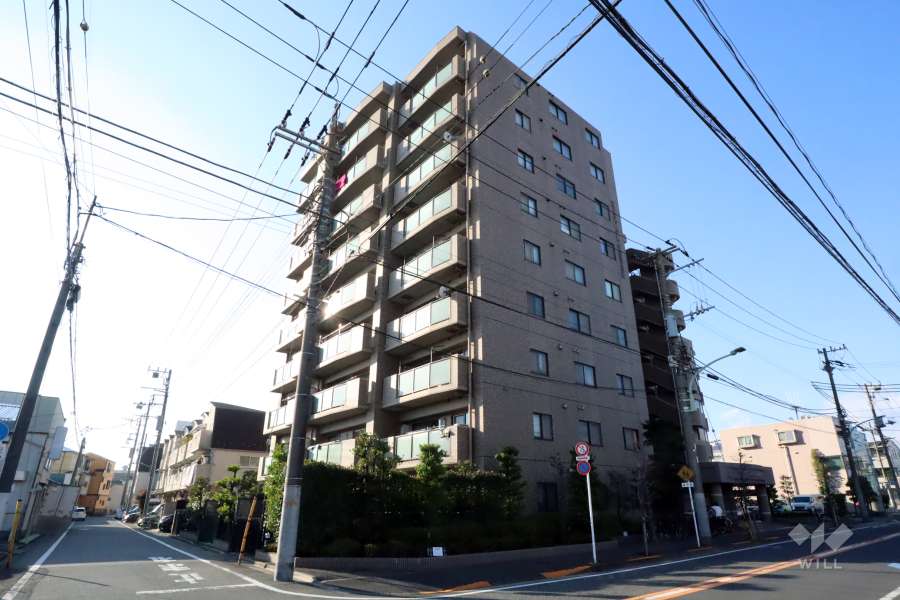 エンゼルハイム大森南第2の外観(南東側から)