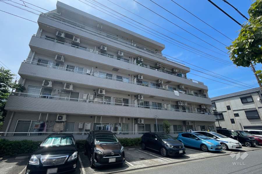 ルシック大森南の外観（東側から）