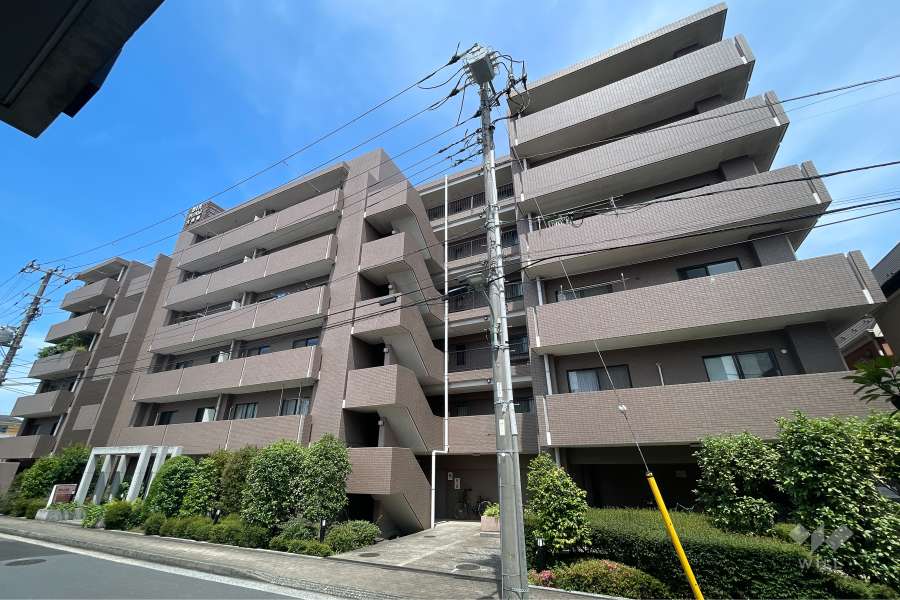 ダイアパレス大森南の外観（南西側から）
