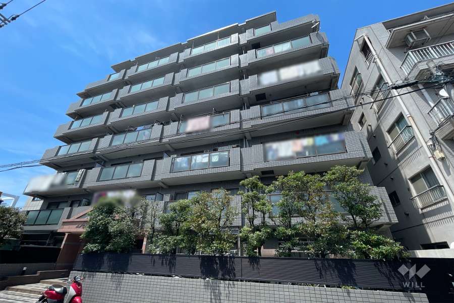 エンゼルハイム大森南の外観（南東側から）