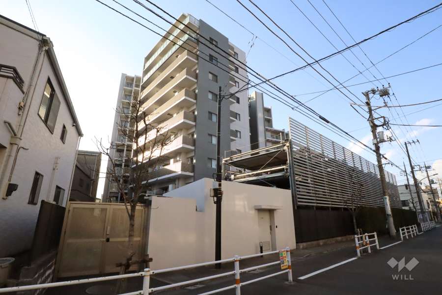 エンゼルザグランドハーツの外観(南東側から)