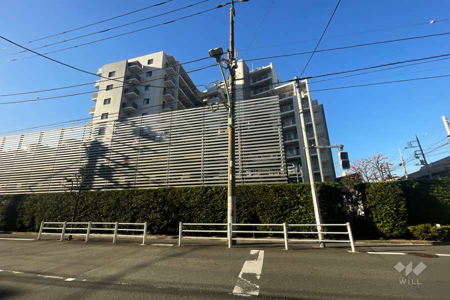 エンゼルザグランドハーツの外観（北東側から）