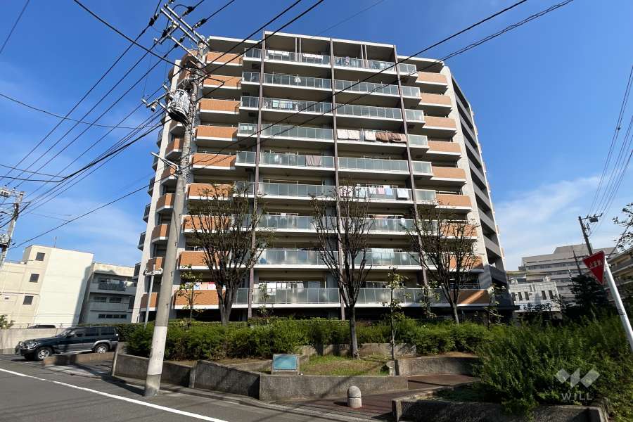 エンゼルブレッサ大森南3の外観（南西側から）