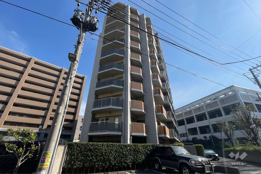 エンゼルブレッサ大森南3の外観（西側から）