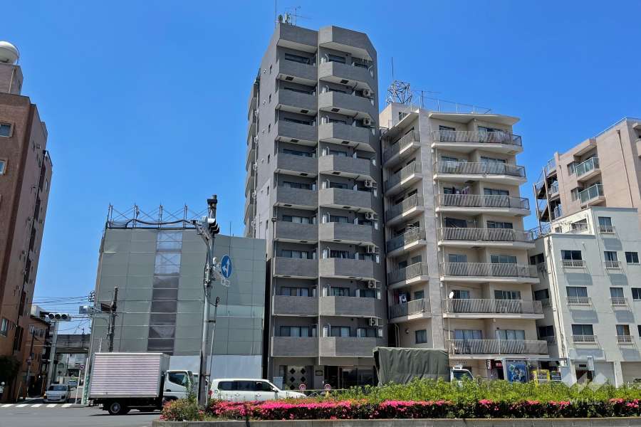 パレドールアイディ大森の外観（南東側から）